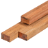 Bangkirai onderconstructie gedroogd, gelamineerd/gevingerlast D5, geschaafd 4rh 4,4 x 6,8 x 395 cm