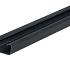 Klemprofiel PVC antraciet 1800mm t.b.v. beton sleufpaal