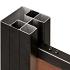 PuraFence Classic composiet plank 2,0 x 16,1 x 182 cm, teak