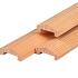 Douglas afdekkap 4,5 x 8,8 x 180 cm, gedroogd, geschaafd, robuust