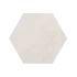 Staptegel Hexagons 60x52x2 Quarzite Bianca