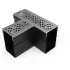 Star Drain 65/100 T-stuk - Diamond-Line (RVS-Inox)