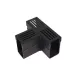 Star Drain 65/100 T-stuk - Premiun Zwart (Aluminium)