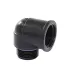 Self-Seal pp knie 90°, bidr x budr, 6 bar, 1" x 1"
