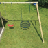 Aanbouwschommel speeltoestel Swing, geschaafd grenen