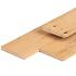 Eiken dakbeschot 1,8 x 13,0 x 300 cm gedroogd, geschaafd