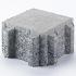 ecoroc 15x15x8 grijs