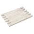Waalformaat Travertin Ivory Cream 20x5x5 cm soft finish, kanten verouderd
