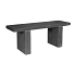 Zitbank Spotted Blue 120x35x50cm (feet 45x35x10cm) nieuwe afmeting: 120x35x45 cm, feet 40x35x10 cm