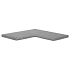 Zwembadrand Tibet Asian White G603-NEW binnenhoek 60/30x60/30x3 cm, gevlamd, met bullnose