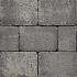 Stonique trommel 20x30x5 cm grijs/zwart