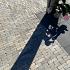 Patio square 60x60x4 cm black