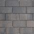 Design brick 8 cm dark sepia mini facet komo