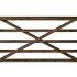 Engelse poort 150x127 cm nobifix
