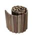 Rolborder l = 180 cm h = 20 cm hardhout