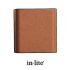 In-Lite Ace Down Wall 100-230V - Corten