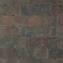 METROTrommelsteen 15x20x6 cm bruin/zwart genuanceerd
