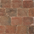 METRO Trommelsteen 20x30x6 cm brons genuanceerd