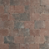 METRO Trommelsteen 15x20x6 cm rood genuanceerd