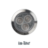 In-Lite Flux LED grondspot 12V - RVS - Ø 60mm