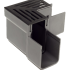 ACO Slim-Line Zwart Hoekelement 90 graden