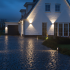 In-Lite Ace Up-Down Wall 100-230V - Rosé Silver