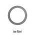 In-Lite RING 68 grondspot accessoire Pearl Grey voor BOX 1 - PLATE 1