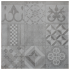 CERAMITON Titan 60x60x4 cm Mosaïc Silver