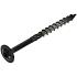 WOODIES Schotelkopschroef Zwart Torx 8.0x100 50 st.