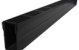 ACO Slim-Line Zwart Rooster 100cm