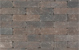 METRO Trommelsteen 20x5x7 cm bruin/zwart genuanceerd