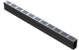 ACO Slim-Line Aluminium Rooster 100cm