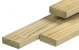 Geïmpregneerd Vuren Regel Geschaafd met ronde hoeken 19x70 mm 360 cm