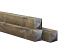 Paal bezaagd 100x100 mm nobifix grenen dmk - haaks 220 cm