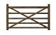 Engelse poort 210x127 cm nobifix