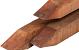 Paal bezaagd 60x60 mm hardhout 275 cm