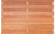 Tuinscherm Bronkhorst, keruing hardhout, RVS-geschroefd, horizontaal, 18-planks (15+3) 180 x 180 cm