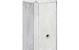 Berton©-paal IJssel wit/grijs, diamantkop 10 x 10 x 280 cm kabeldoorvoer