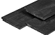 Geïmpregneerd Vuren Zweeds Rabat Fijnbezaagd Zwart Werkende breedte 170 mm 11/22x195 mm 500 cm