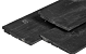 Vuren Zweeds Rabat fijnbezaagd Zwart gespoten Werkende breedte 180 mm 11/22x195 mm 240 cm