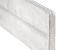 Berton©-motiefplaat smal wit/grijs H26 x D3,5 x L184 cm blokhutprofiel