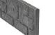 Berton©-motiefplaat antraciet H36 x D3,5 x L184 cm romeinsmotief