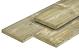 Geimpregneerd Grenen plank Geschaafd met ronde hoeken 15x140 mm 300 cm