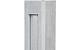 Berton©-paal Hunze wit/grijs, diamantkop 10 x 10 x 145 cm tussenmodel