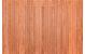 Tuinscherm Dronten, keruing hardhout, RVS-geschroefd, 21-planks (19+2) 180 x 150 cm