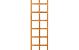 Trellis recht hardhout kunstmatig gedroogd H180 x B40 cm