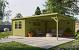 Blokhut - Tuinhuis Anton | 40 mm | vuren groen geïmpregneerd