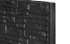 Berton©-motiefplaat smal, antraciet gecoat H26 x D4,8 x L184 cm Rustico