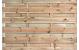 Tuinscherm Erica, groen geïmpregneerd grenen, RVS-geschroefd, horizontaal, 19-planks (15+4) 180 x 180 cm