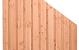 Tuinscherm Zwarte Woud verloop, douglas, RVS-geschroefd, 21-planks (19+2) 180 x 180/90 cm